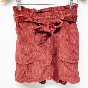 American Eagle Paperbag Waist Mini Skirt Small